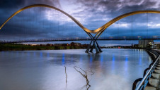 The Infinity Bridge, Teeside: The IPPR has called on government to take action to ensure a